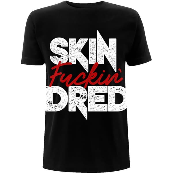 Skindred Unisex T-Shirt: Skin Funkin' Dred (Medium)