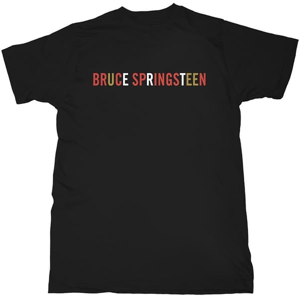 Bruce Springsteen Unisex T-Shirt: Logo (Medium)