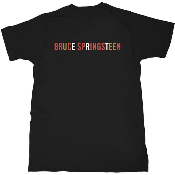 Bruce Springsteen Unisex T-Shirt: Logo (Large)