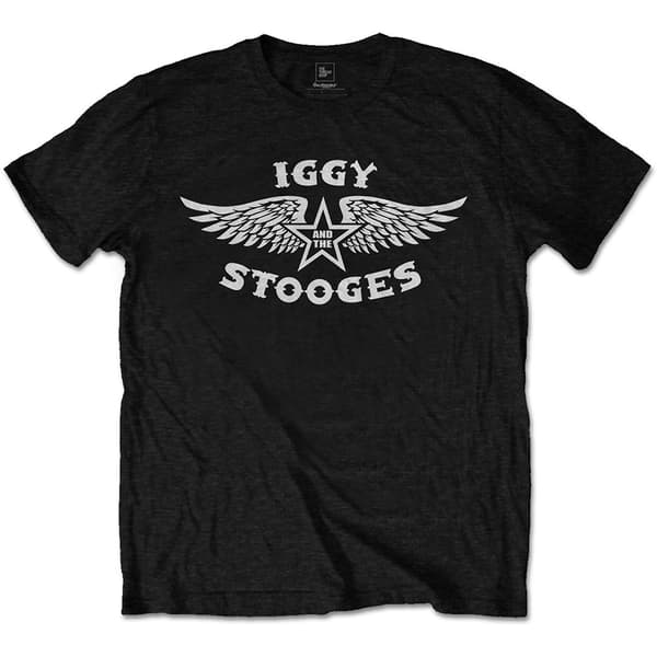 Iggy & The Stooges Unisex T-Shirt: Wings (Large)