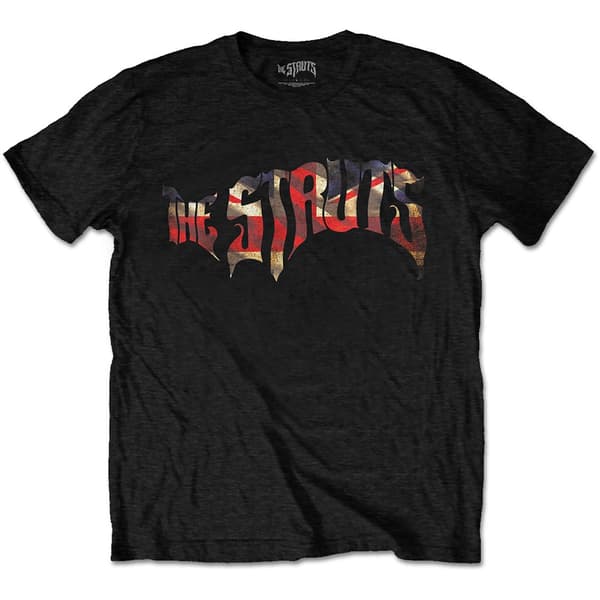 The Struts Unisex T-Shirt: Union Jack Logo (Small)