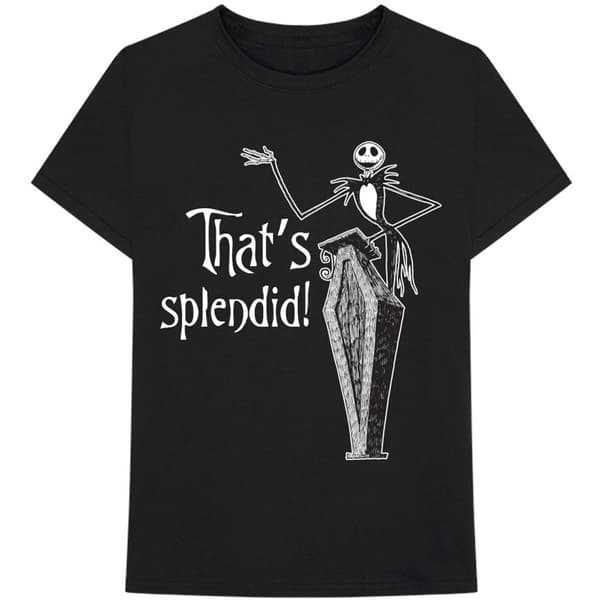 Disney Unisex T-Shirt: The Nightmare Before Christmas Splendid (Medium)