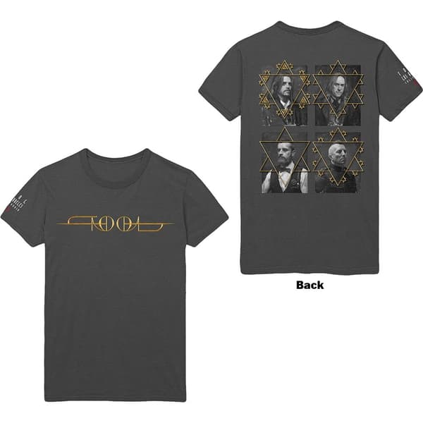 Tool Unisex T-Shirt: Full Portraits (Back Print) (Large)