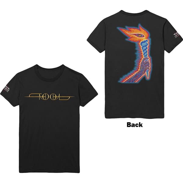 Tool Unisex T-Shirt: The Torch (Back Print) (XX-Large)