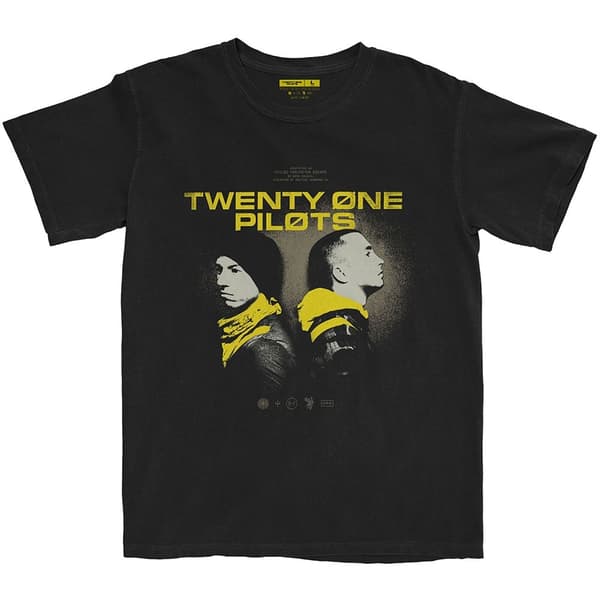 Twenty One Pilots Unisex T-Shirt: Back To Back (X-Large)