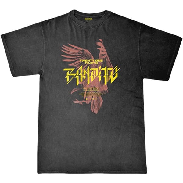 Twenty One Pilots Unisex T-Shirt: Bandito Bird (Medium)