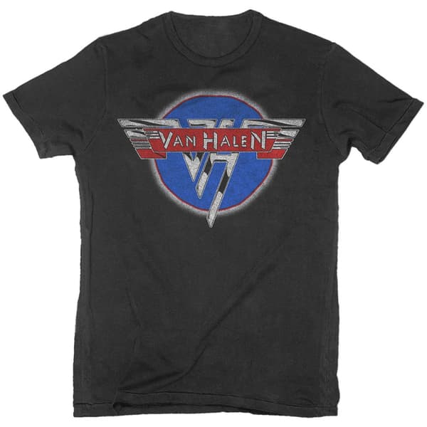 Van Halen Unisex T-Shirt: Chrome Logo (X-Large)