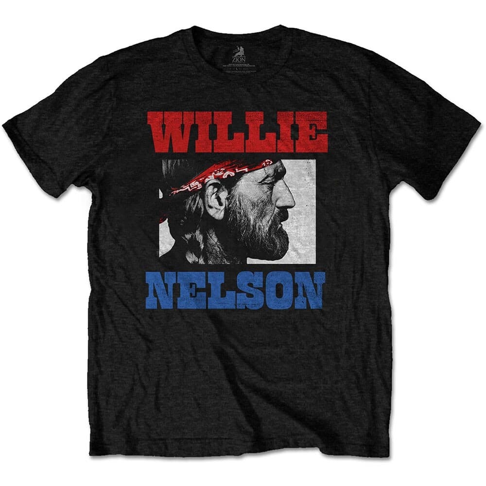 Willie Nelson Unisex T-Shirt: Stare (Small)