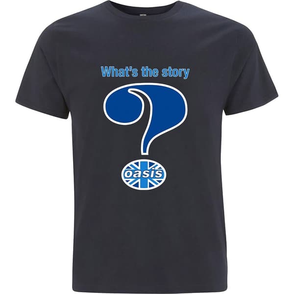 Oasis Unisex T-Shirt: Question Mark (X-Large)