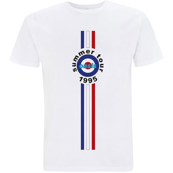 Oasis Unisex T-Shirt: Stripes '95 (Small)