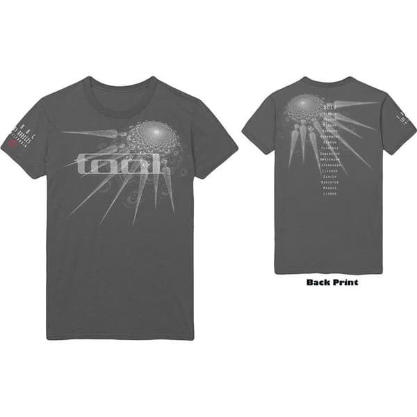Tool Unisex T-Shirt: Spectre Spike (Back Print) (Medium)