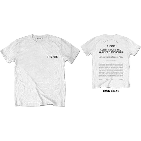The 1975 Unisex T-Shirt: ABIIOR Welcome Welcome (Back Print) (XX-Large)