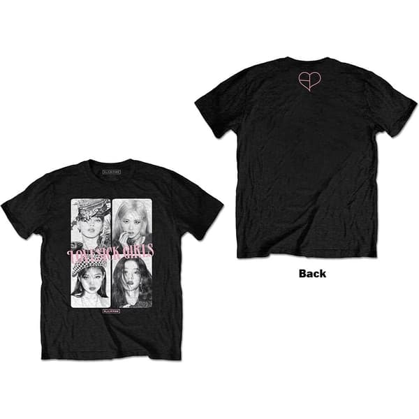 BlackPink Unisex T-Shirt: Love Sick (Back Print) (XX-Large)