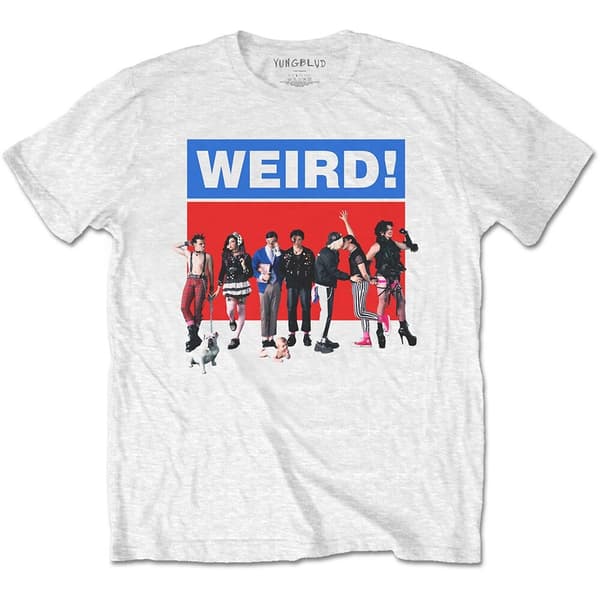 Yungblud Unisex T-Shirt: Weird (Medium)