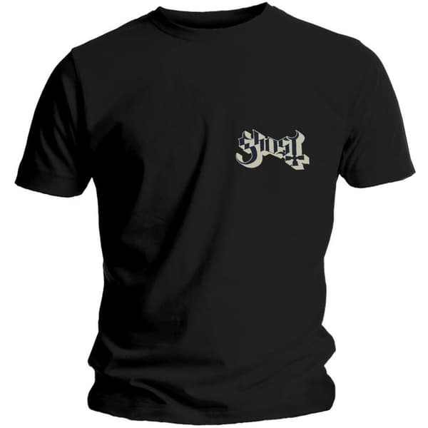 Ghost Unisex T-Shirt: Pocket Logo (Small)