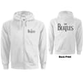 Pikkukuva 1 / 2: The Beatles Ladies Zipped Hoodie: Drop T Logo (Back Print) (XX-Large)