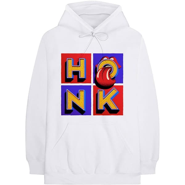 The Rolling Stones Unisex Pullover Hoodie: Honk Album (Small)