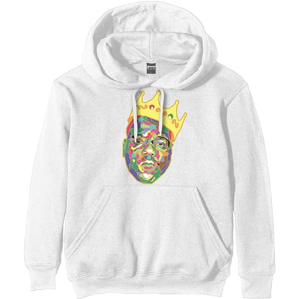 Biggie Smalls Unisex Pullover Hoodie: Crown (Large)