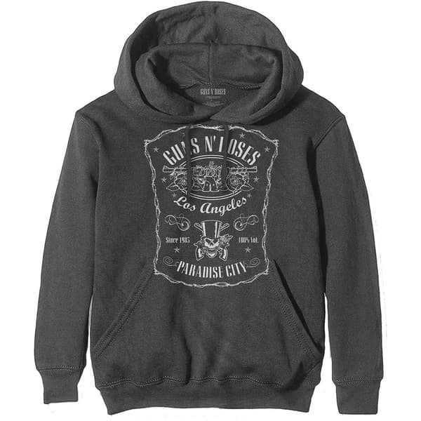 Guns N' Roses Unisex Hoodie: Paradise City (Large)