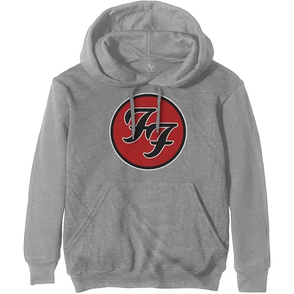 Foo Fighters Unisex Hoodie: FF Logo (Large)
