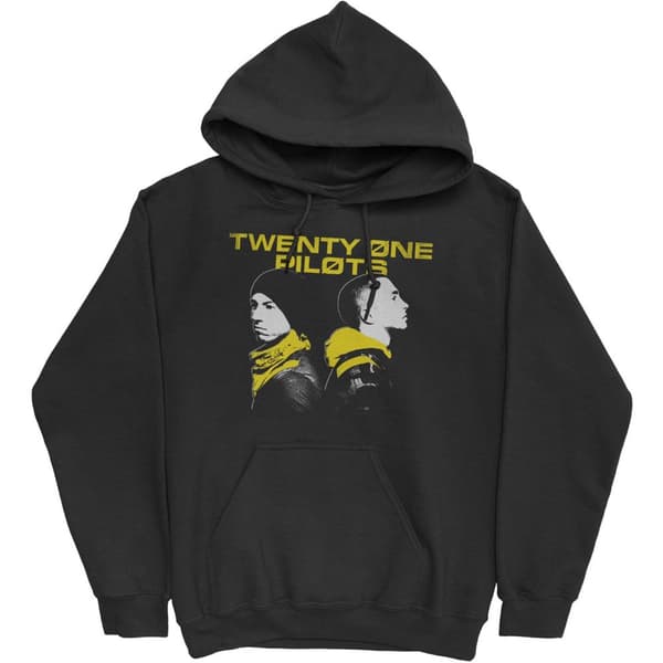 Twenty One Pilots Unisex Pullover Hoodie: Back To Back (Medium)