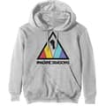 Miniatyrbillede 2 af 3: Imagine Dragons Unisex Pullover Hoodie: Triangle Logo (X-Large)