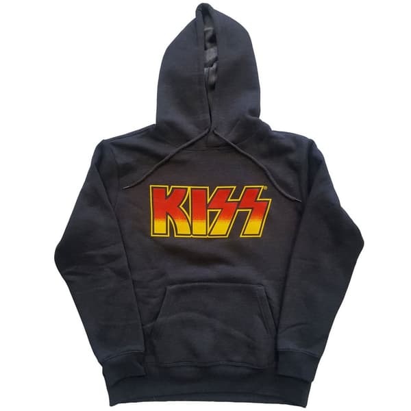 KISS Unisex Pullover Hoodie: Classic Logo (X-Large)