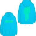 Pikkukuva 1 / 3: Billie Eilish Unisex Pullover Hoodie: Logo & Blohsh (Back Print) (X-Large)