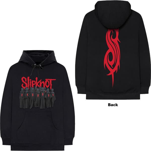 Slipknot Unisex Pullover Hoodie: Choir (Back Print) (X-Large)