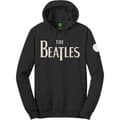 Miniatyrbilde 1 av 3: The Beatles Unisex Pullover Hoodie: Logo & Apple (Applique Motifs) (X-Large)