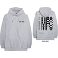 Pikkukuva 2 / 3: The 1975 Unisex Pullover Hoodie: ABIIOR MFC (Back Print) (X-Large)