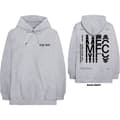 Pikkukuva 1 / 3: The 1975 Unisex Pullover Hoodie: ABIIOR MFC (Back Print) (X-Large)
