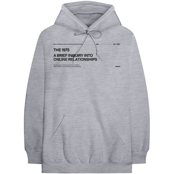 The 1975 Unisex Pullover Hoodie: ABIIOR Version 2. (X-Large)
