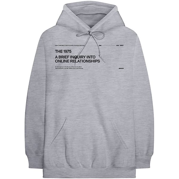The 1975 Unisex Pullover Hoodie: ABIIOR Version 2. (X-Large)