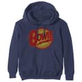 Miniatyrbilde 2 av 2: David Bowie Unisex Pullover Hoodie: Vintage Diamond Dogs Logo (XX-Large)