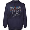Miniatyrbilde 1 av 3: Queen Unisex Pullover Hoodie: Union Jack (XX-Large)