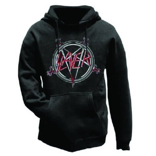 Slayer Unisex Pullover Hoodie: Pentagram (XX-Large)