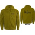 Miniatyrbild 1 av 3: The Beatles Unisex Zipped Hoodie: Drop T Logo (Back Print) (Medium)