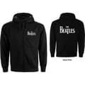 Miniatyrbild 2 av 3: The Beatles Unisex Zipped Hoodie: Drop T Logo (Back Print) (X-Large)