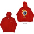 Miniatyrbilde 1 av 3: Primal Scream Unisex Zipped Hoodie: Screamadelica (Back Print) (X-Large)