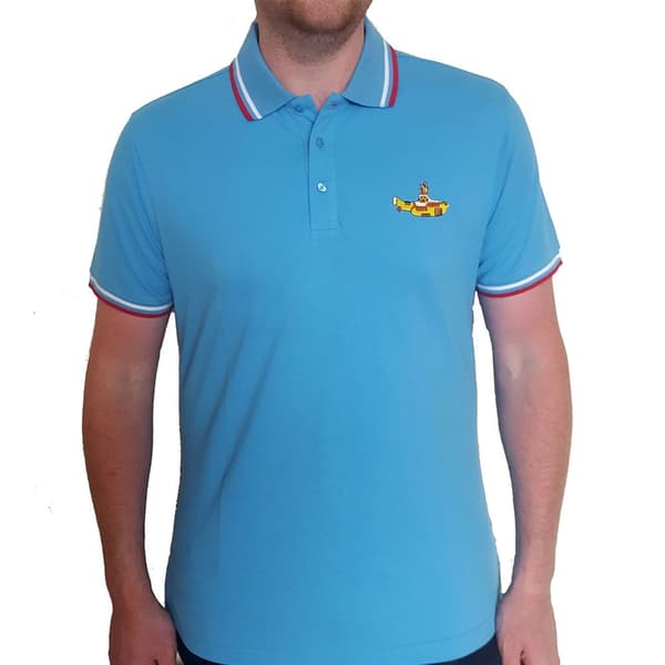 The Beatles Unisex Polo Shirt: Yellow Submarine (Medium)