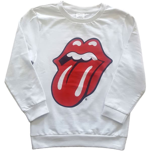 The Rolling Stones Kids Sweatshirt: Classic Tongue (7-8 Years)