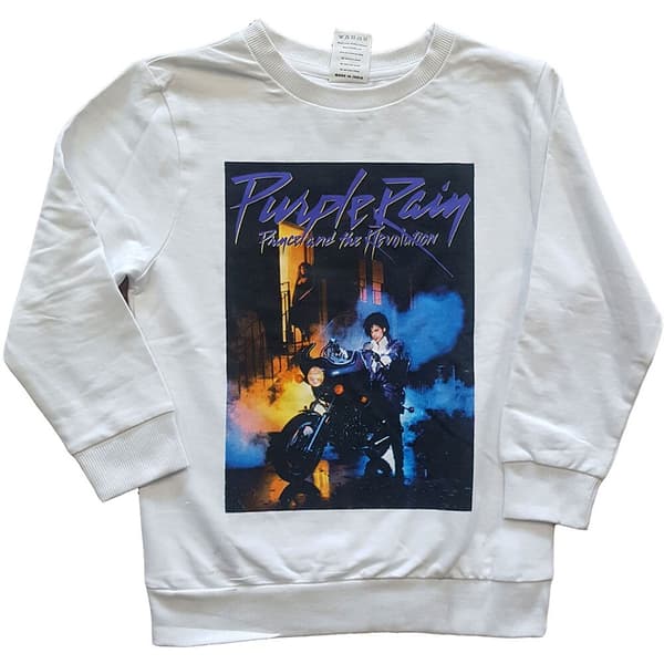 Prince Kids Sweatshirt: Purple Rain (7-8 Years)