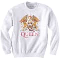 Miniatyrbild 2 av 3: Queen Unisex Sweatshirt: Classic Crest (X-Small)