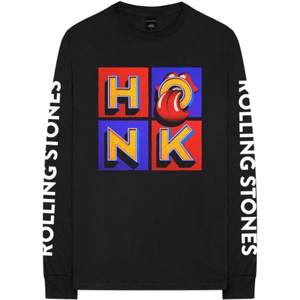 The Rolling Stones Unisex Sweatshirt: Honk Album/Sleeves (Sleeve Print) (Large)