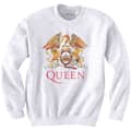 Miniatyrbillede 1 af 3: Queen Unisex Sweatshirt: Classic Crest (X-Large)