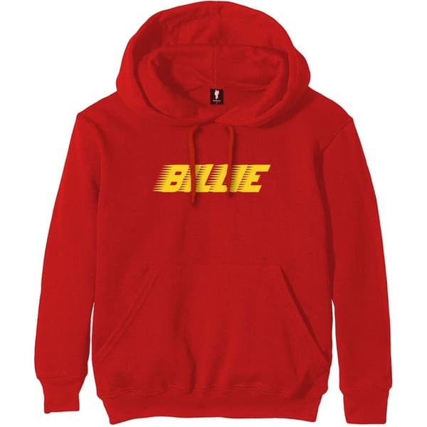 Billie Eilish Unisex Pullover Hoodie: Racer Logo (X-Large)