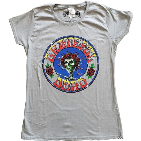 Grateful Dead Ladies Tee: Bertha Circle Vintage Wash (X-Small)