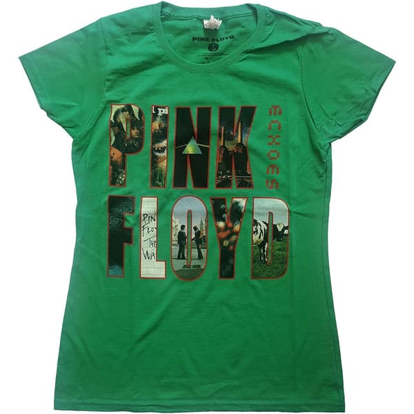 Pink Floyd Ladies T-Shirt: Echoes Album Montage (Medium)