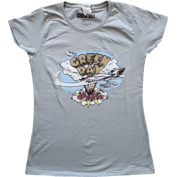 Green Day Ladies Tee: Vintage Dookie (X-Large)